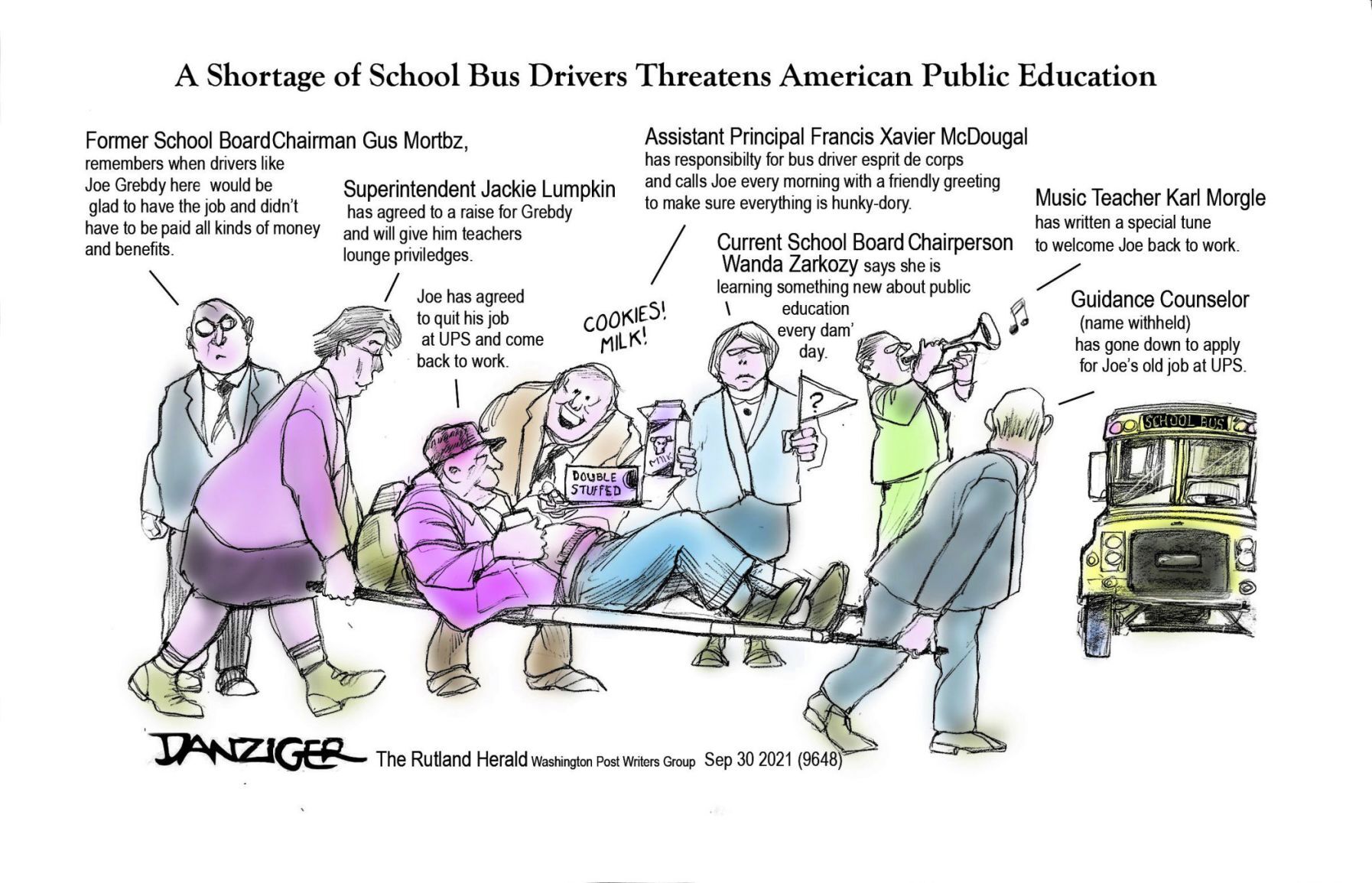 Jeff Danziger cartoon